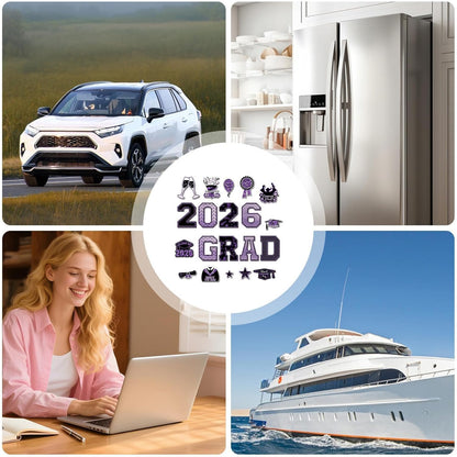 🔥20 Pcs Graduation Magnets 2026 Cruise Door Car Magnets