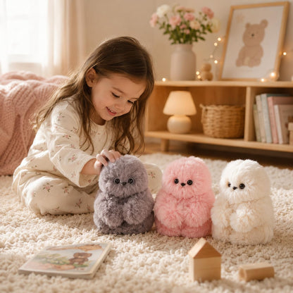 👀Cute AI shy👜 Emotional companionship robot doll bag charm plush toy