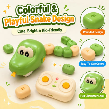 Remote Control Snake Block-Collecting Game