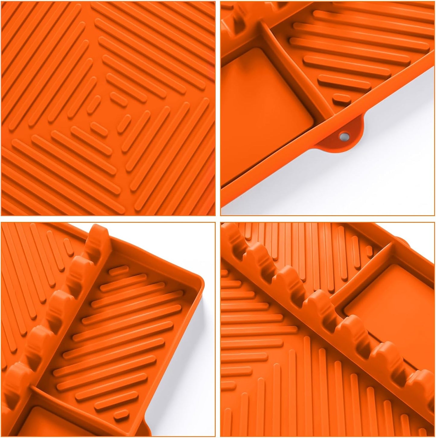 🔥Silicone Tools Mat for Griddle Kitchen Cooking Baking Countertop