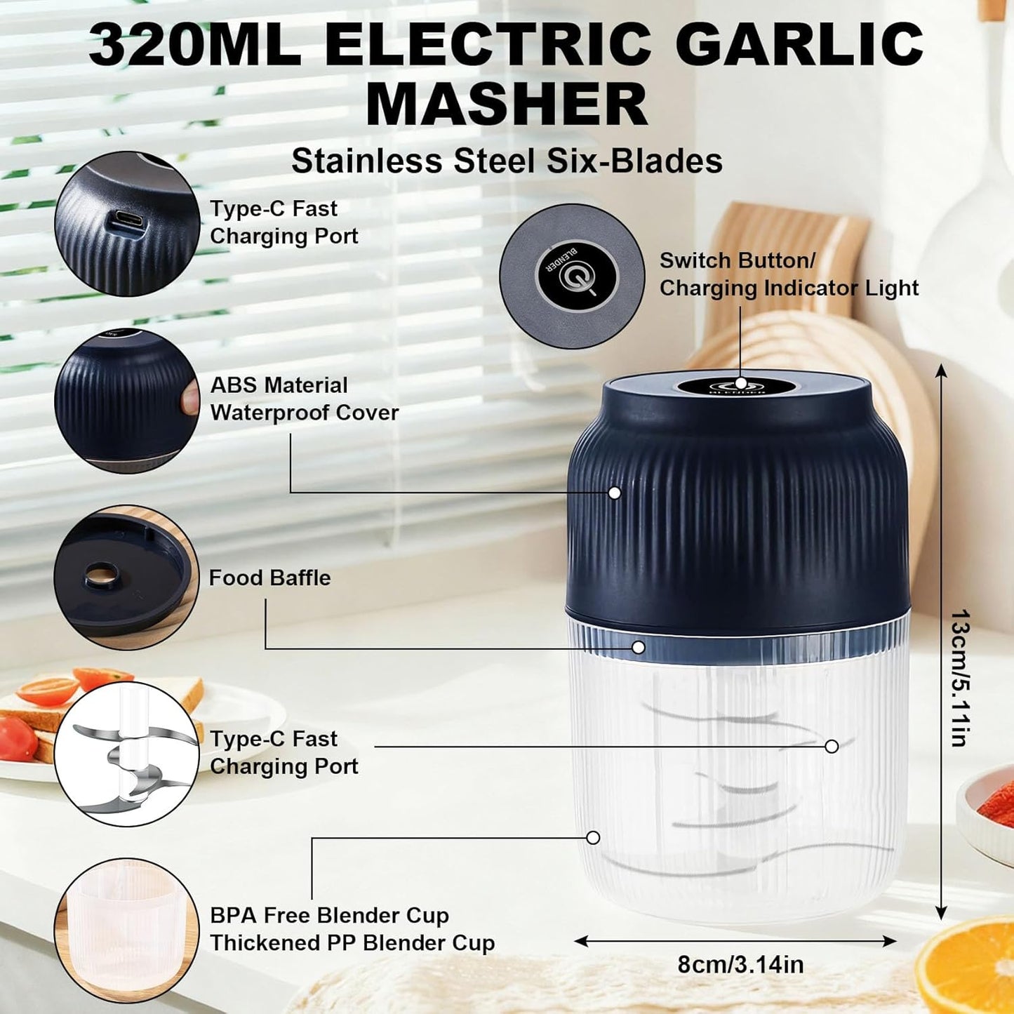 ✨Electric Garlic Chopper
