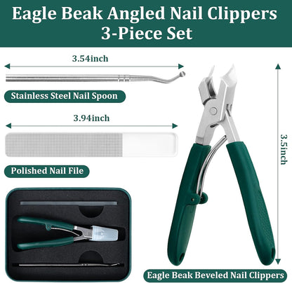 🔥Limited Time 50% Off✨ 3 PCS Eagle-Beak Ingrown Toenail Clipper