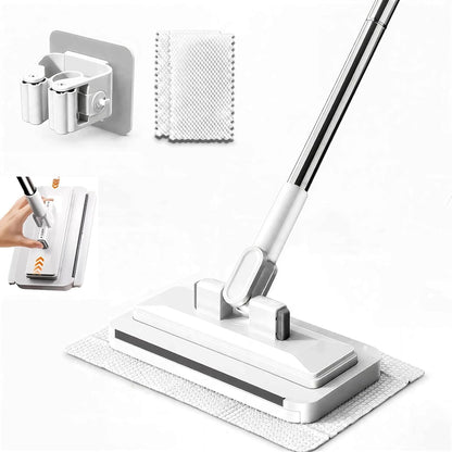 🔥Hands Free Flat Mop,  2-in-1 Mop & Glass Scrubber