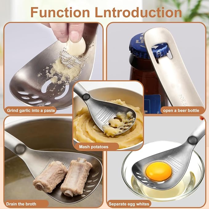 ⚡Stainless Steel Multifunctional Kitchen Spoon
