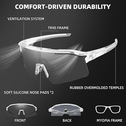 🔥Limited Time 49% Off✨UV-Protective Sunglasses for Hiking & Cycling