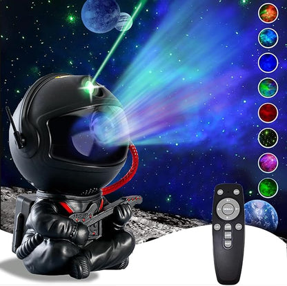 🔥Limited Time 50% Off✨Astronaut Galaxy Star Projector Starry Night Light