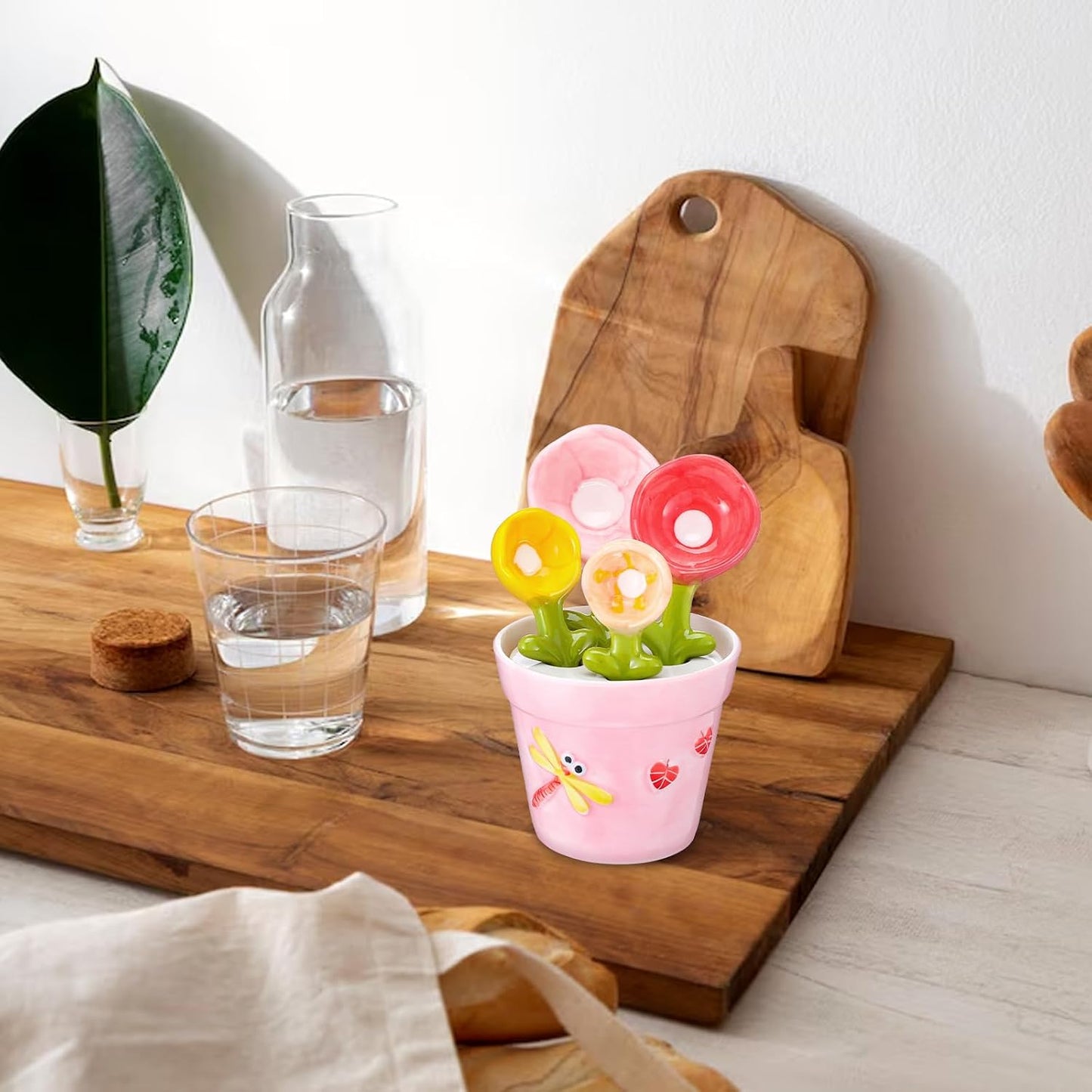 🌸Flower Measuring Spoons Set in Pot