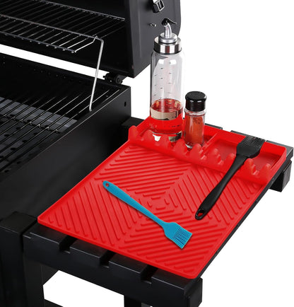 🔥Silicone Tools Mat for Griddle Kitchen Cooking Baking Countertop