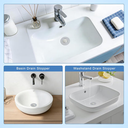 🔥Upgraded 3 in 1 Bathroom Sink Drain Strainer