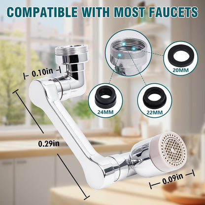 🔥Limited Time 50% Off✨Faucet extender with 1440° Rotation
