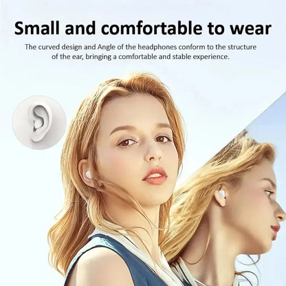 Hot Sale🌙 Ultra-Small Invisible Sleep Earbuds – 0.08oz Mini Noise Reduction Earphones with 25H Battery Life for Side Sleepers, Travel & Daily Use