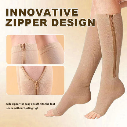 🏃 ♂️ Sports zipper socks - comfort, support and easy on and off
