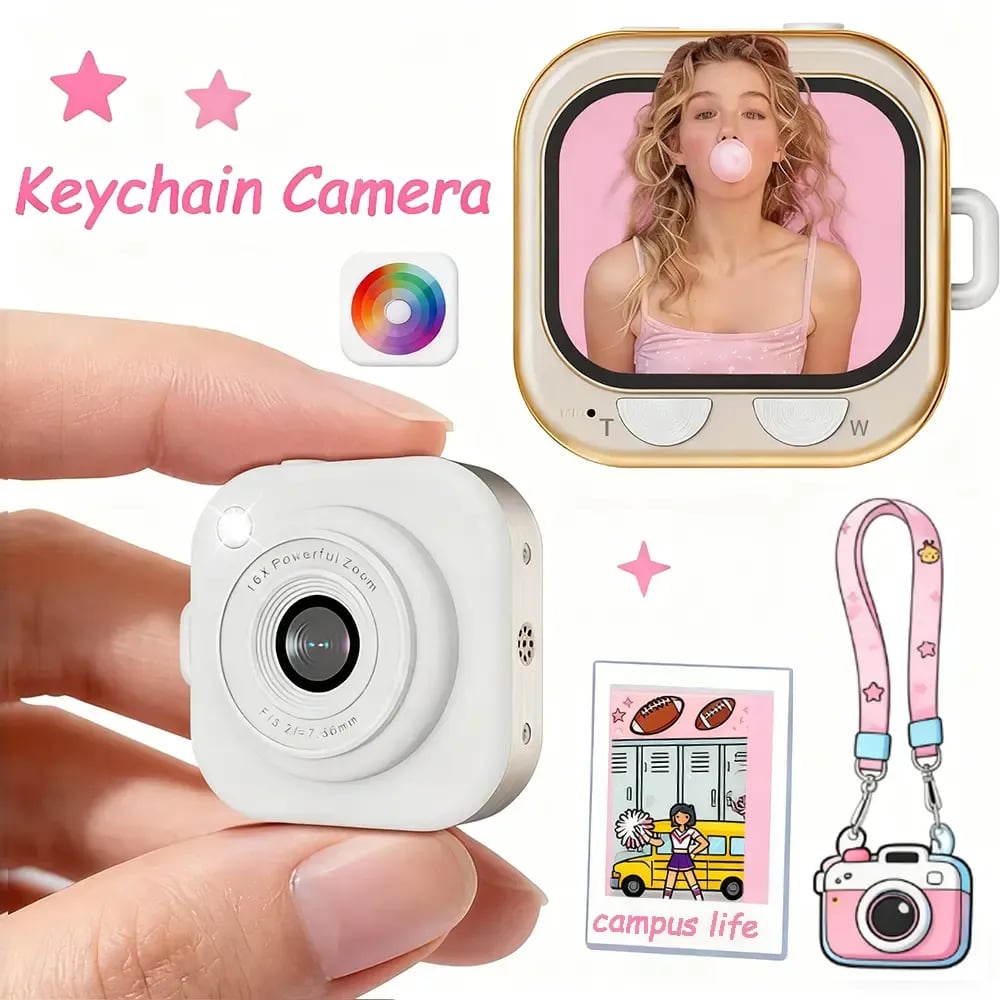 💕Hot sale 49% OFF💖📸✨ Mini Keychain Digital Camera