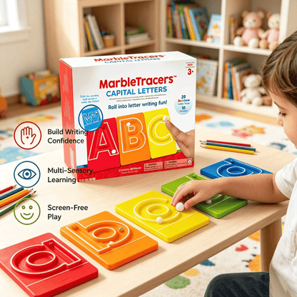 🔤Marble Tracers - Lowercase Letters🌀Roll Into Letter-Writing Fun!🎁