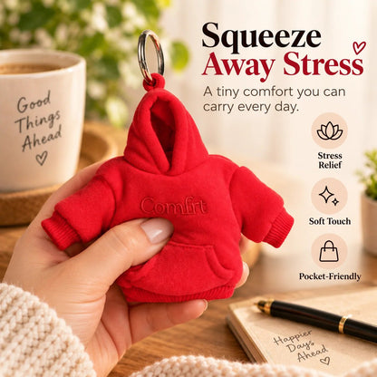 Limited Edition👕🧶 Mini Hoodie Stress Ball Keychain✨