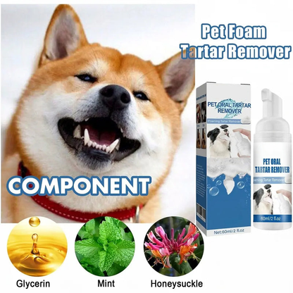 🔥Pet dental tartar remover — removes tartar, whitens teeth, eliminates bad breath