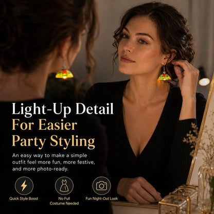 Light-Up Chandelier Earrings | The Perfect Party Accessory For Fun Nights & Special Moments