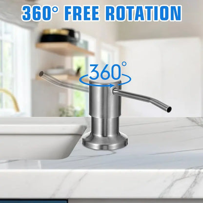 🔥 FLASH SALE: 46% OFF - 💦Dish Soap Dispenser for Kitchen Sink