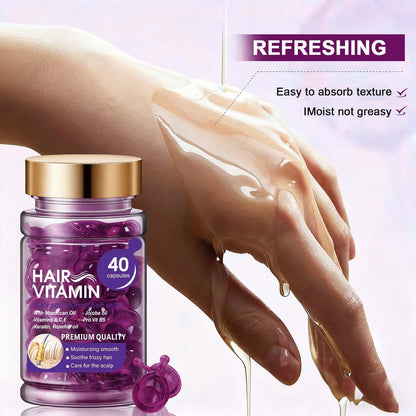 🔥Essential Oil Hair Smoothing Capsules