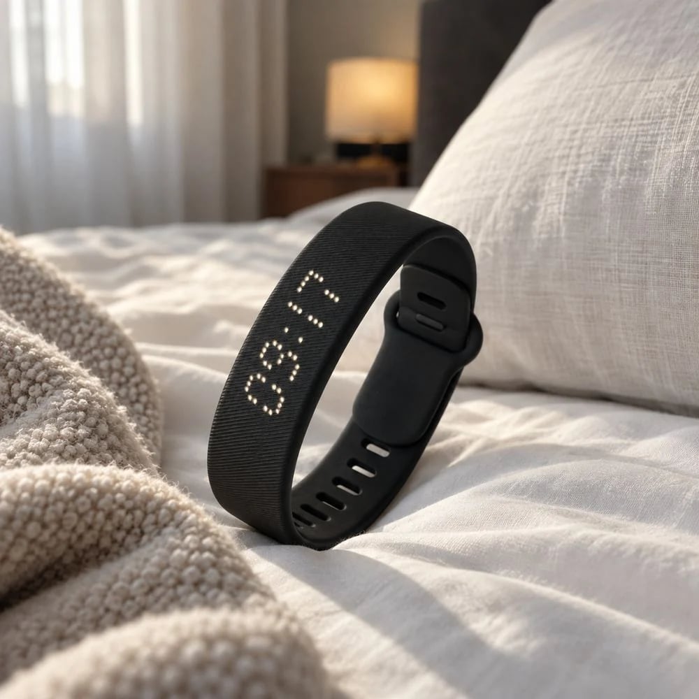 Silent Vibration Alarm Wristband with 3 Alarms & 14 Day Battery