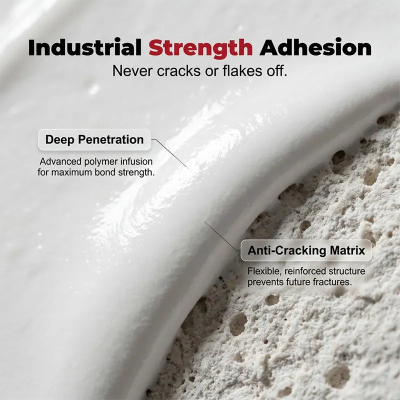 Fix Wall Cracks Instantly! Waterproof Antibacterial Repair Paste