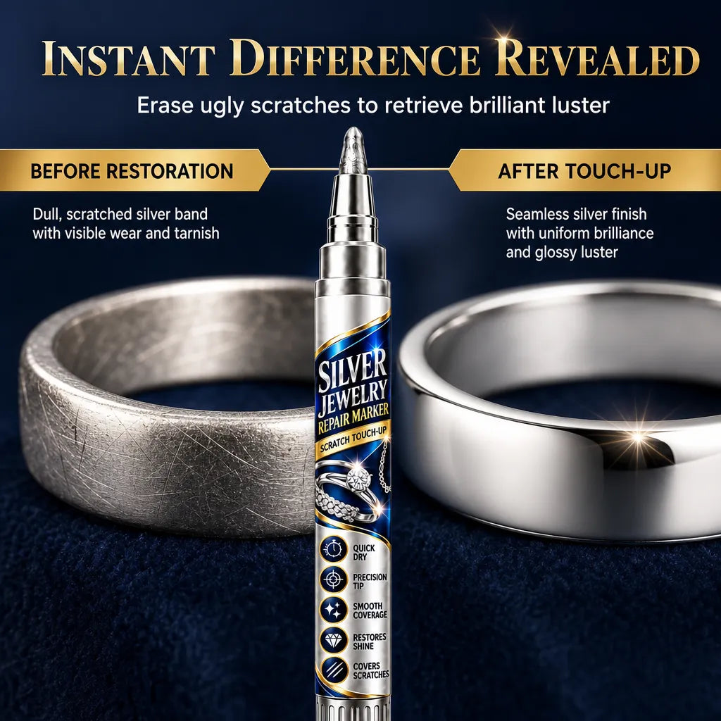 Restore Silver Shine Instantly! Jewelry Scratch Repair Pen