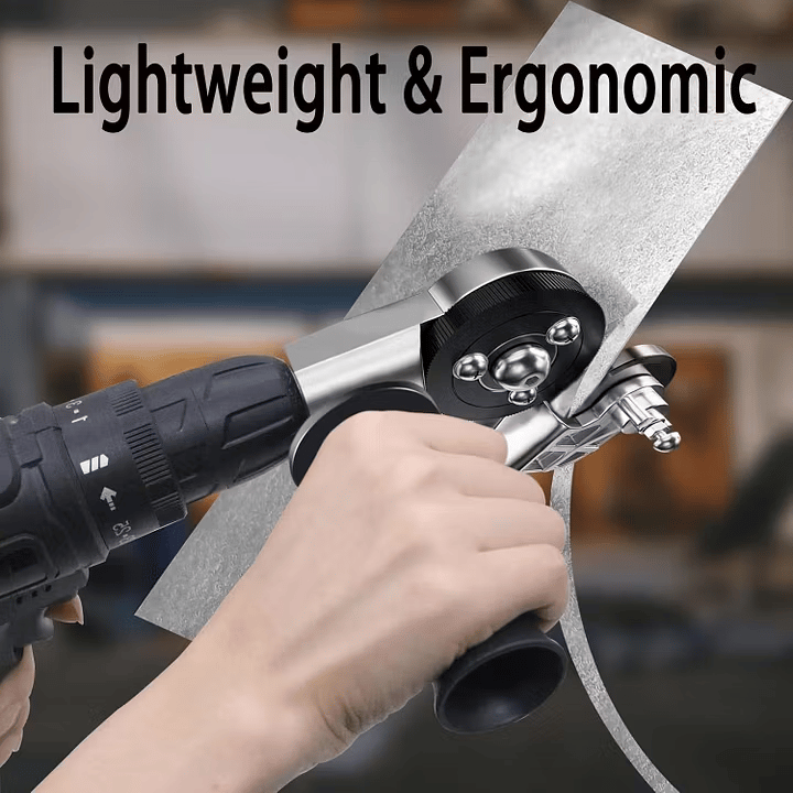 🔥Last Day 49% OFF - Sheet Metal Cutter Drill Attachment 🛠️