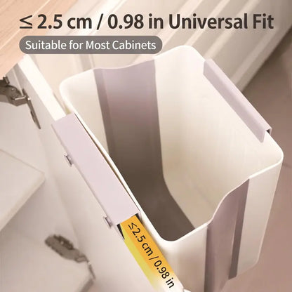 🧑‍🍳No Bending For Food Waste Disposal 🗑️ Extra Large Wall Mount Kitchen Trash Can