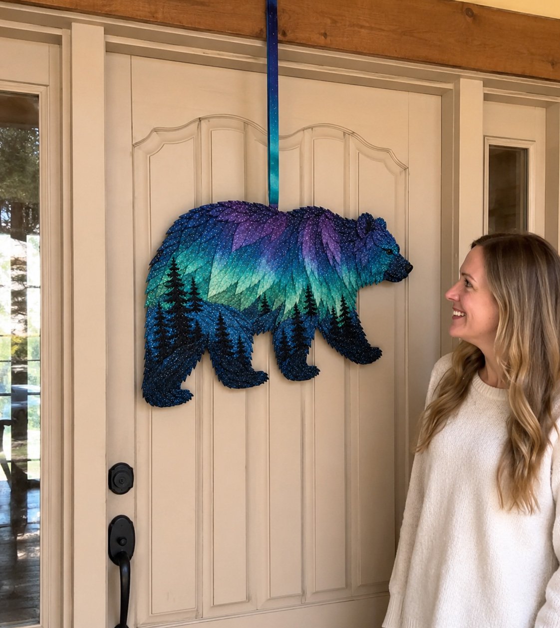 ⏳ Last Day 49% OFF – 🌌 Beginner-Friendly Northern Lights Wildlife DIY Patchwork Kit | Complete Kit with All Tools & Step-by-Step Guide Included 💕