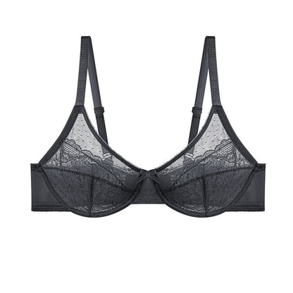 🔥2025 HOT SALE-49% OFF🔥 Floral Lace Plus Size Underwire Unlined Unpadded Full Coverage Bra