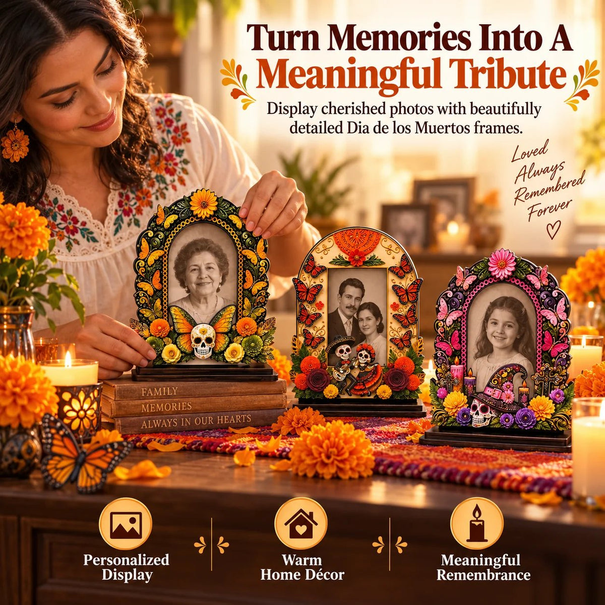 💀 Day of the Dead Photo Frame