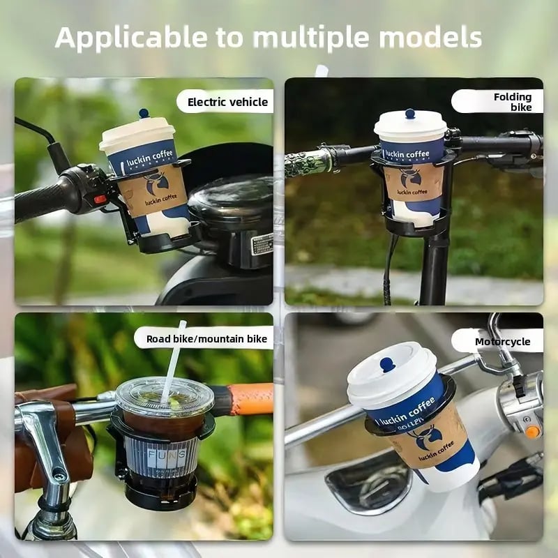 Ride Flow Adjustable Universal Motorcycle Cup Holder