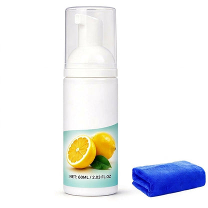 ⏳🔥LIMITED-TIME 50% OFF! ⏰Scented Foam Cleaner - Lemon Scent, Multi-purpose Gentle Stain Remover for Home, Kitchen, and Bathroom