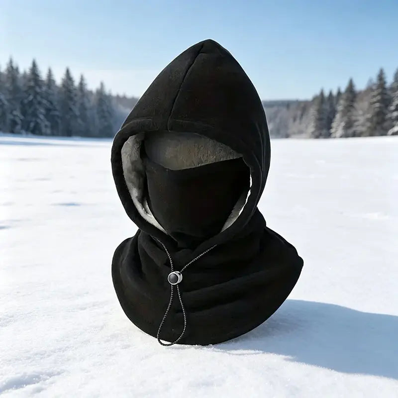 🥶 Fleece Balaclava Hood – Full Face & Neck Winter Protection for Outdoor Adventures