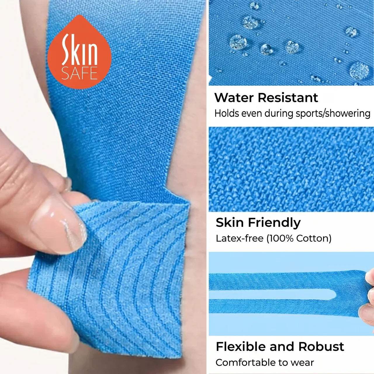 Pre-Cut Knee Support That Moves With You