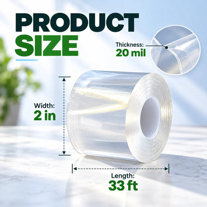 Clear Weather Sealing Tape – Waterproof Window & Door Gap Seal