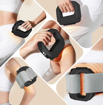 🚨 BLACK GONE! ACT FAST ⚡2026 New Fascia Ring R10™ 🔥 Cordless Waist & Back Muscle Recovery Massager | Adjustable Fit Up to 55'