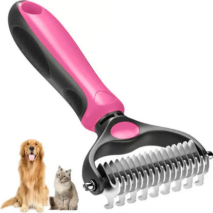 🔥Professional Double-Sided Pet Grooming Rake