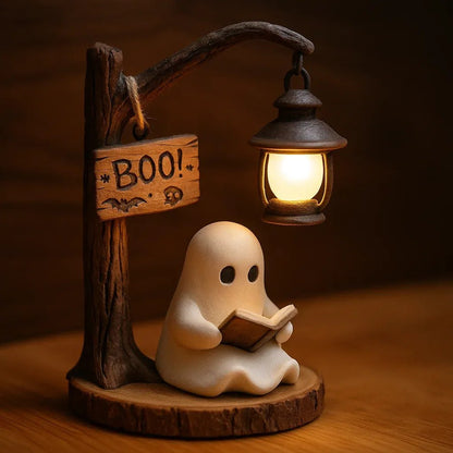 🔥 49% OFF - 👻📖Cute Spirit Reading Lantern - BOO!