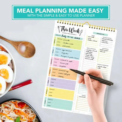 Weekly Meal Planner – Simplify Family Meals & Grocery Planning