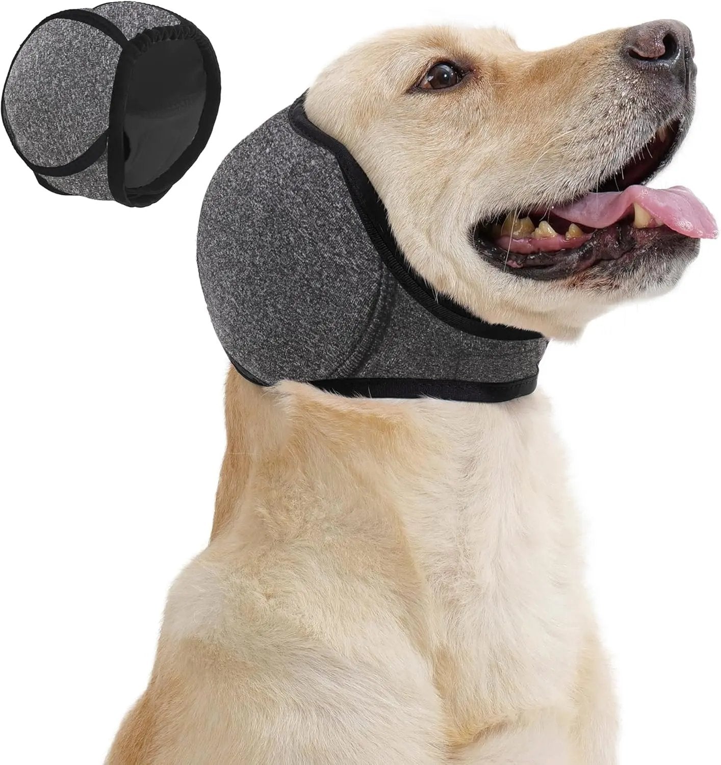 Scerich.TM Dog Calming Ear Wrap