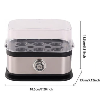 Steam Eggs & Dumplings Instantly! Compact Multifunctional Egg Steamer