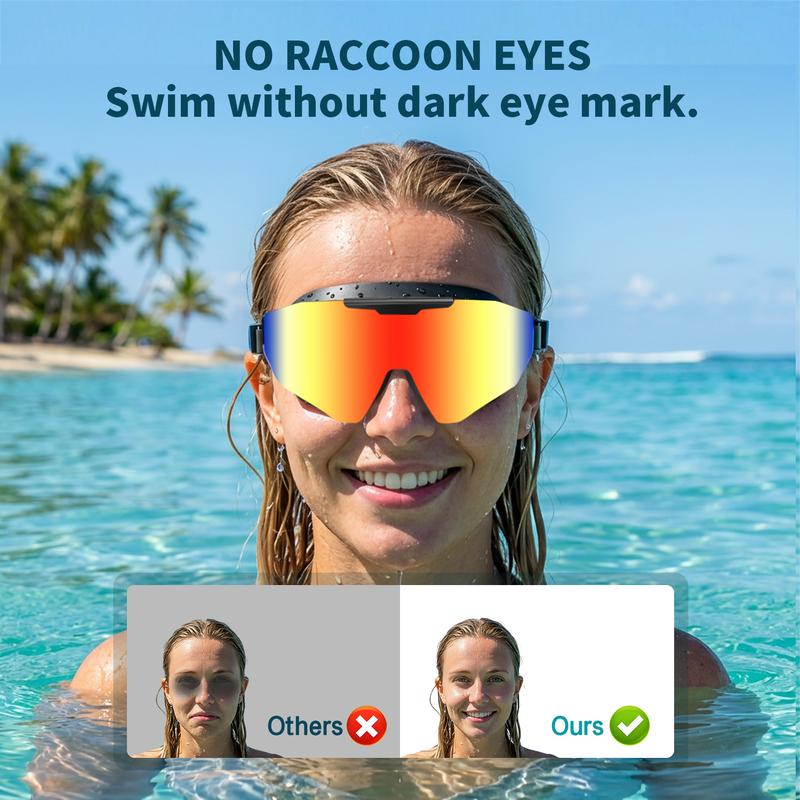 🔥SELLING FAST! ⚡Swim Goggles with Earplugs for Adult Kid 4-12 Men Women