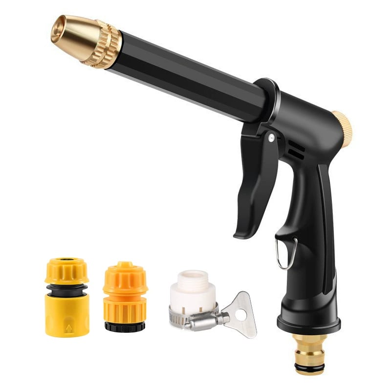 🔥[Father's Day Gift] Portable High-Pressure Spray Gun, Adjustable Hose Nozzle