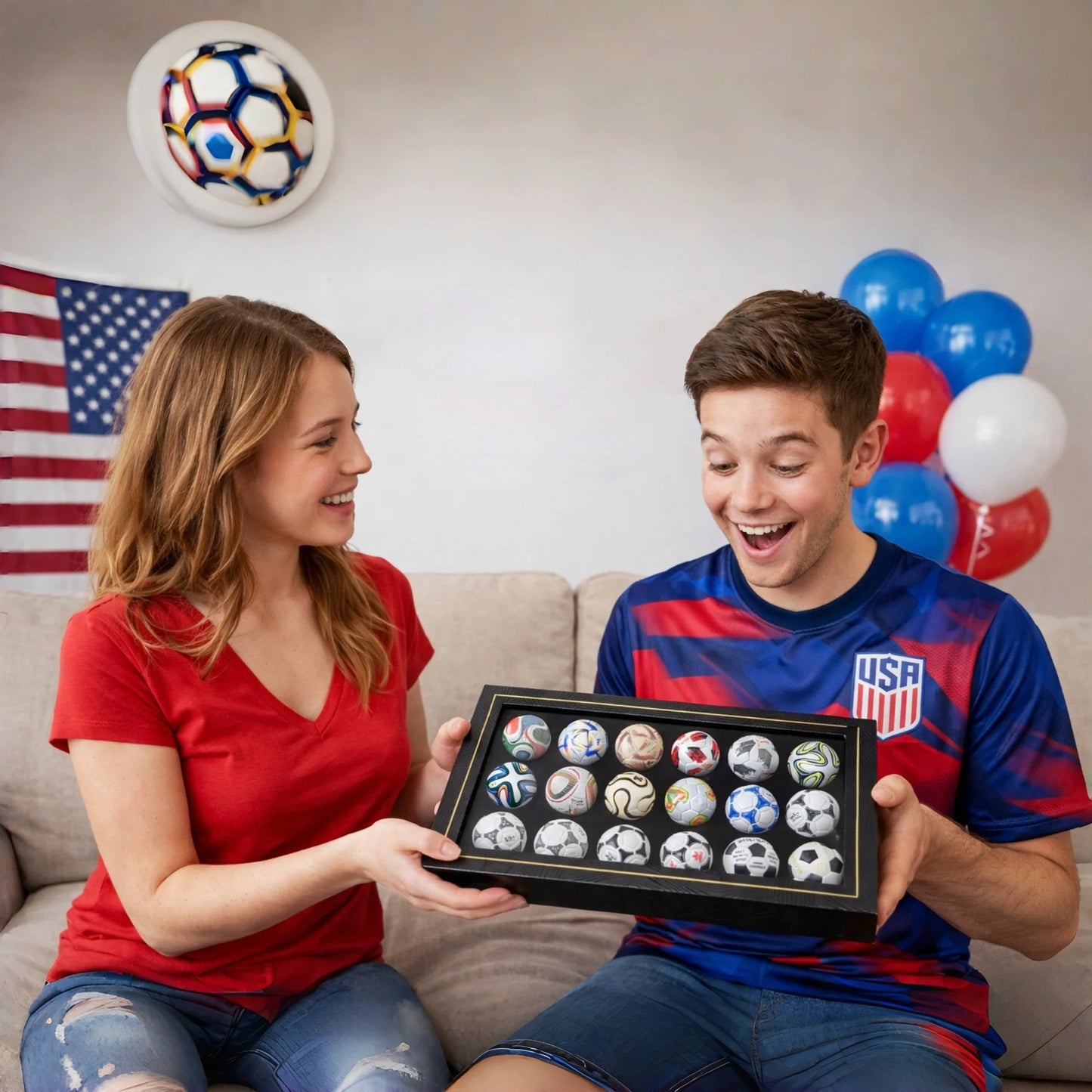 🏆 Handcrafted Mini Soccer Ball Collection (1970–2026)