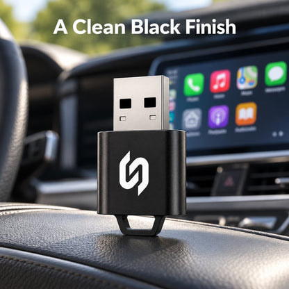2-in-1 Wireless CarPlay and Android Auto USB-A Adapter