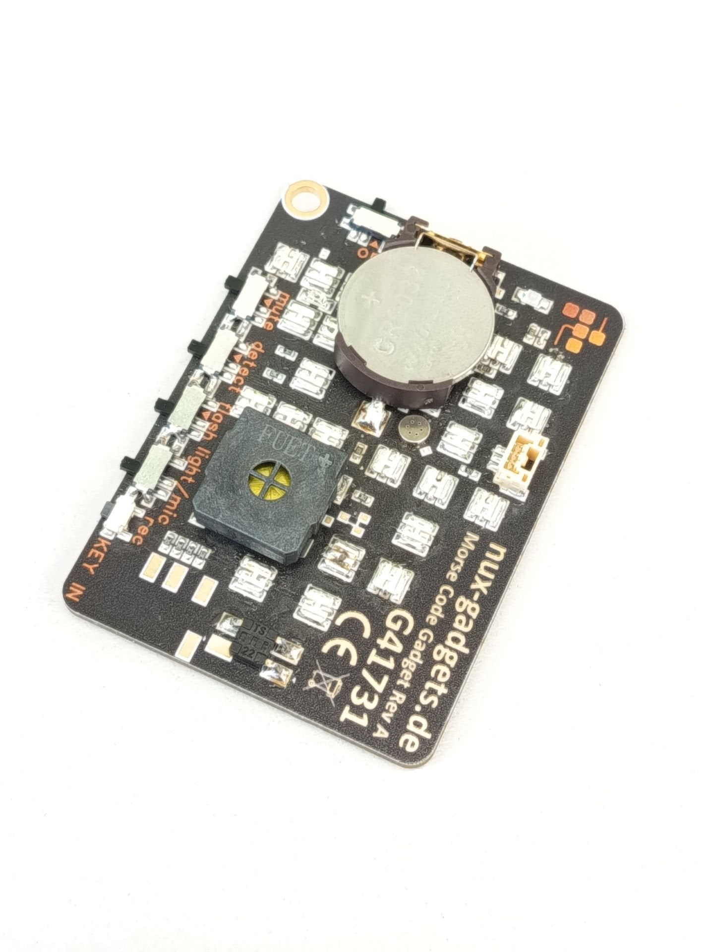 nux Morse Code Card Pro – Interactive Learning & Game Gadget with LED 🛠️