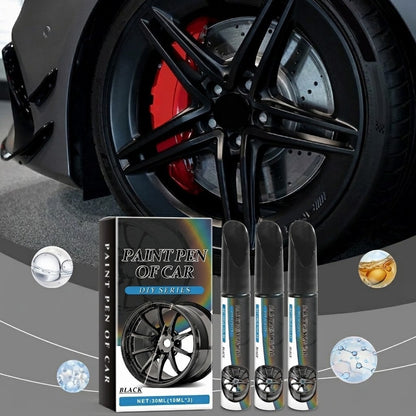 🚗Black Wheel Scratch Repair Pen – Fix Scuffs, Scratches & Paint Chips on Car Rims