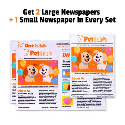 Interactive Newspaper Dog Toy