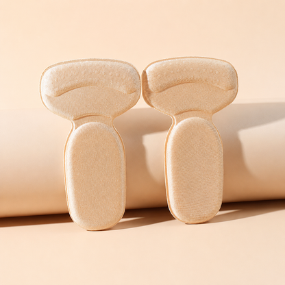 2 Pairs Soft Cushion Heel Liners – Anti-Slip Heel Protectors for Better Shoe Fit & Comfort